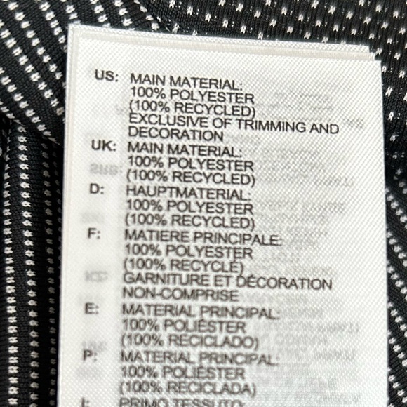 New Women’s Adidas Black with White Dot Print Golf Polo Shirt😎🏌️♀️⛳️ - Picture 11 of 12